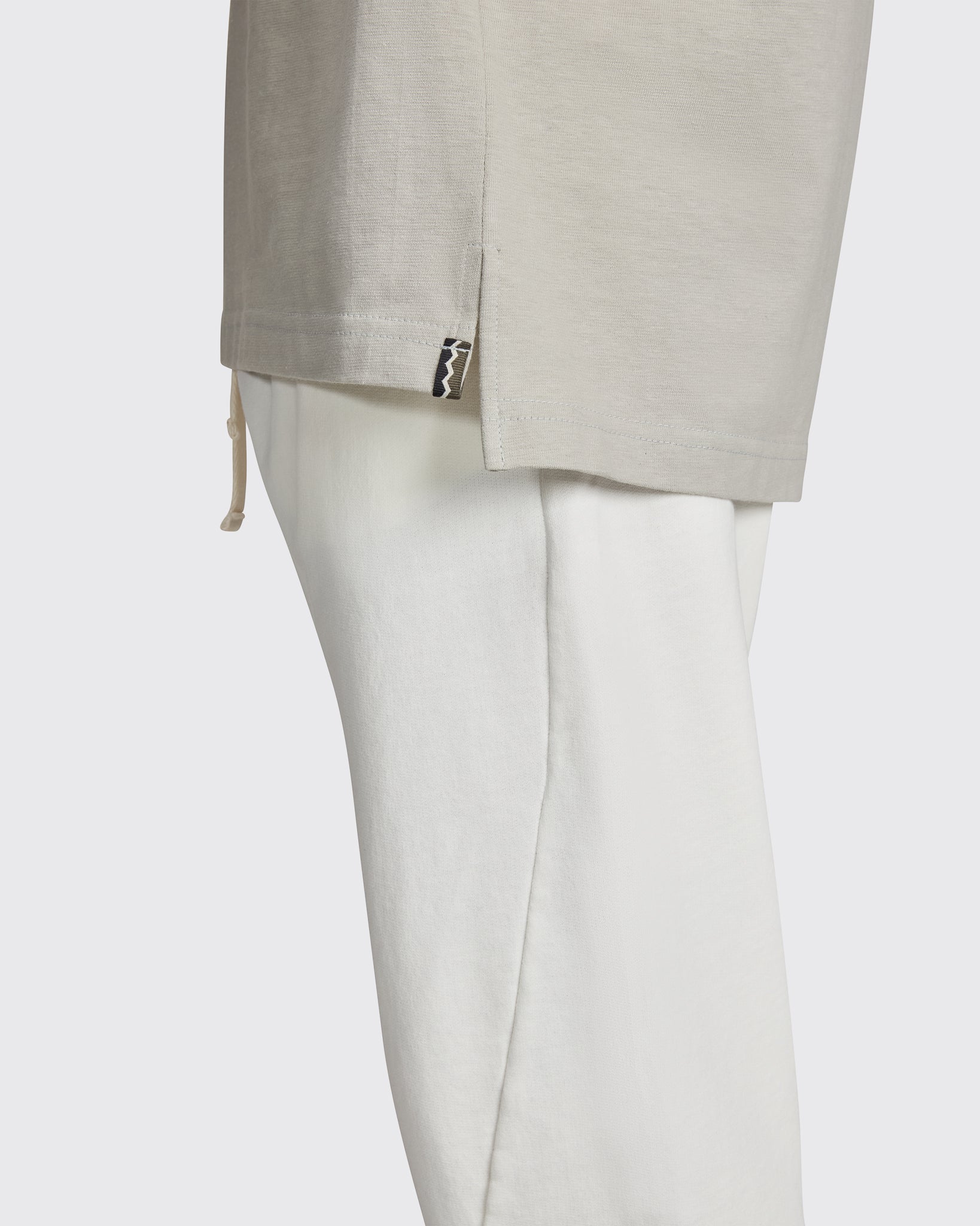 Lightweight Sweatpants in White - Image 4