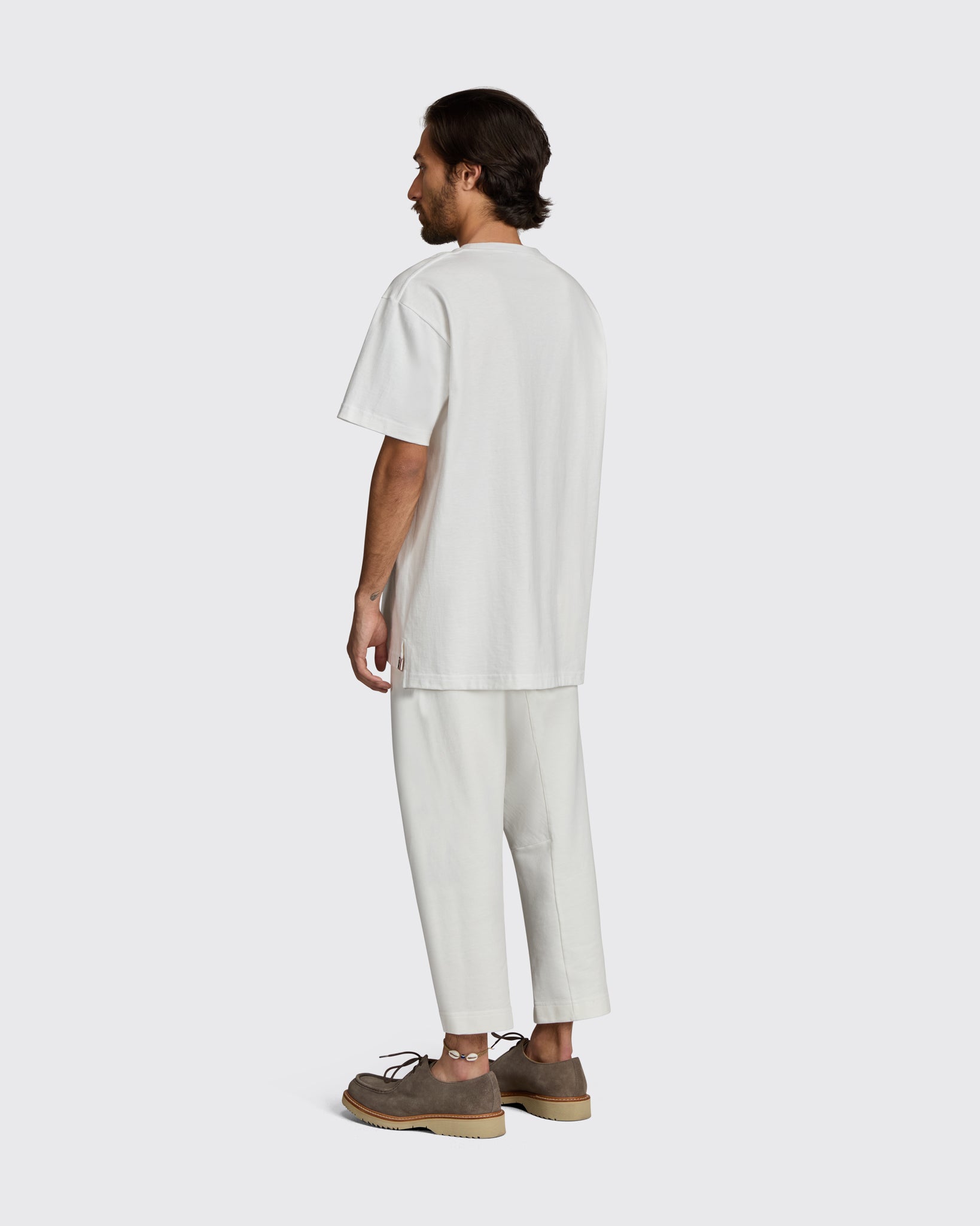 Heavyweight Crewneck T-shirt in White