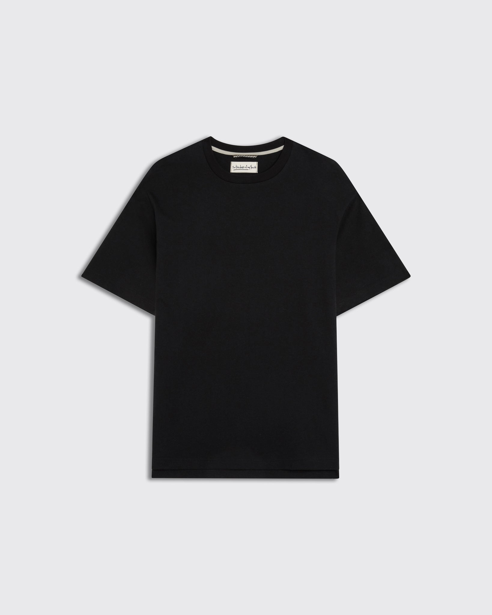Heavyweight Crewneck T-shirt in Black