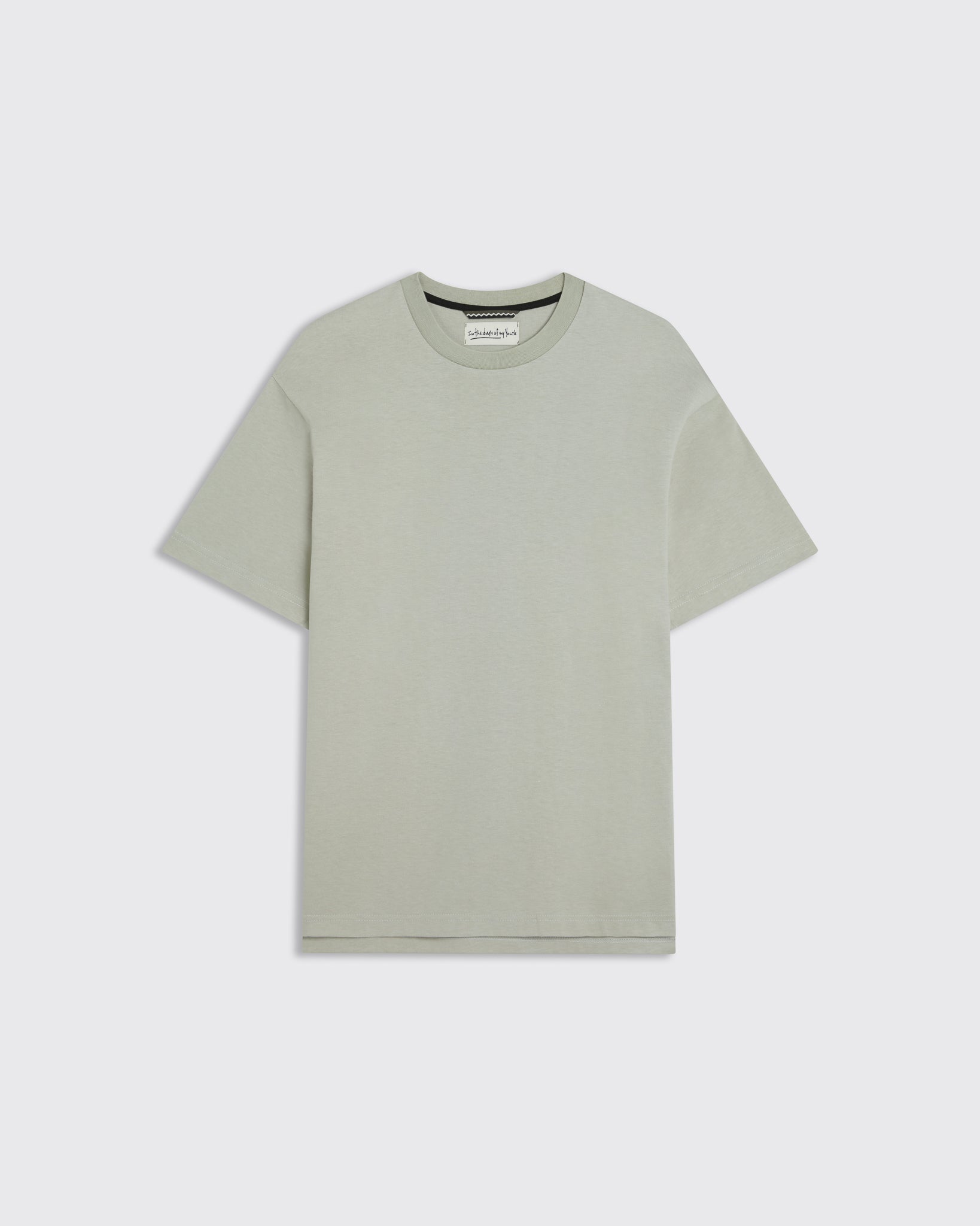 Heavyweight Crewneck T-shirt in Grey