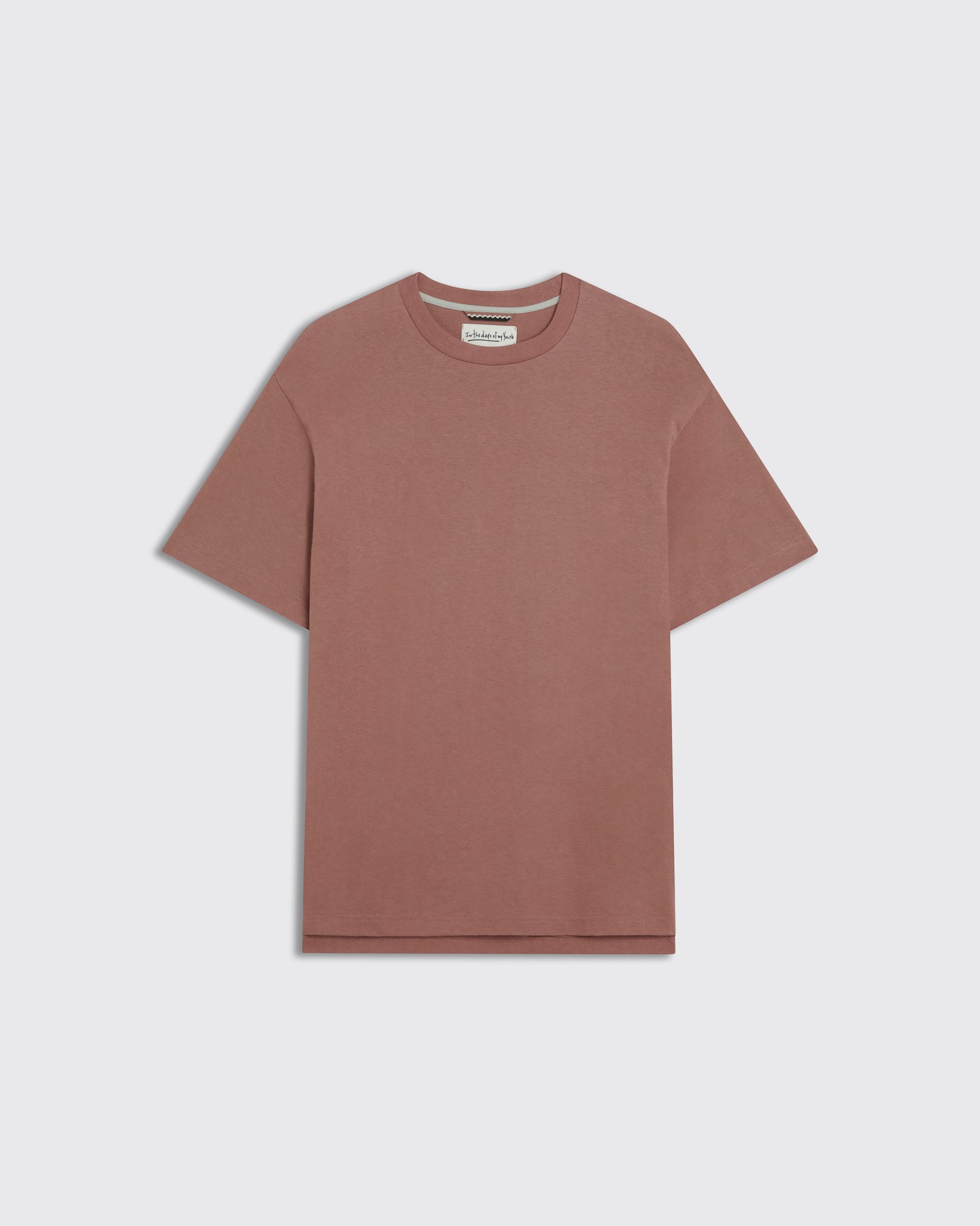 Heavyweight Crewneck T-shirt in Pink