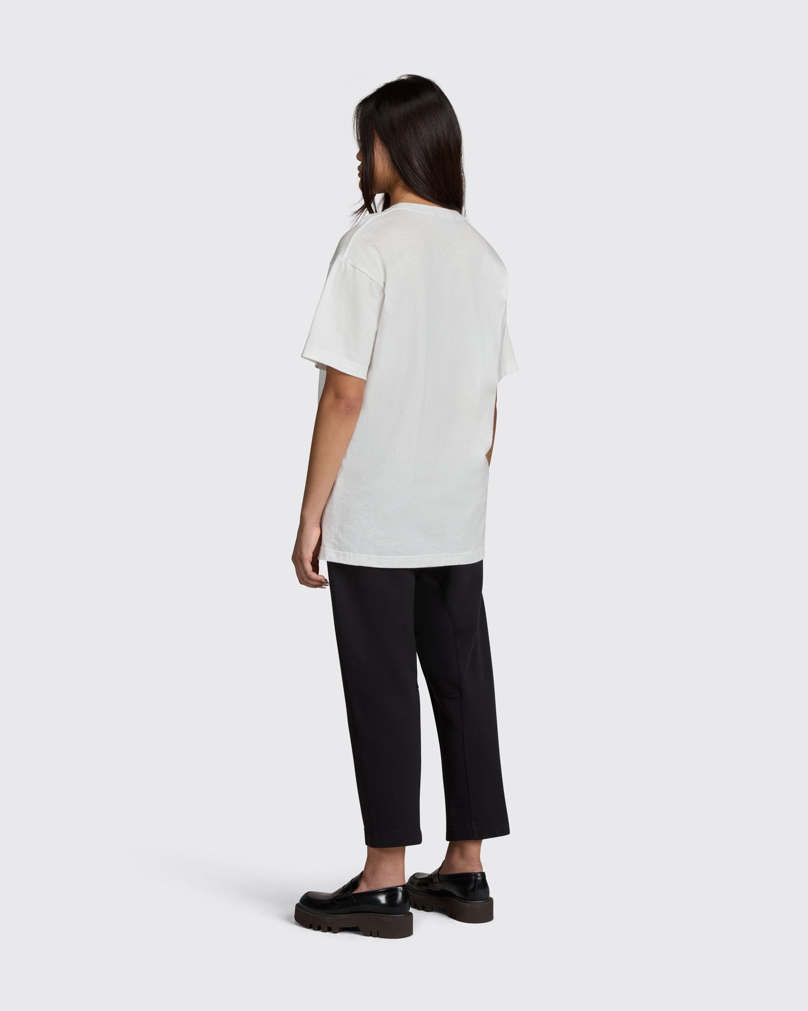 Midweight Crewneck T-shirt in White