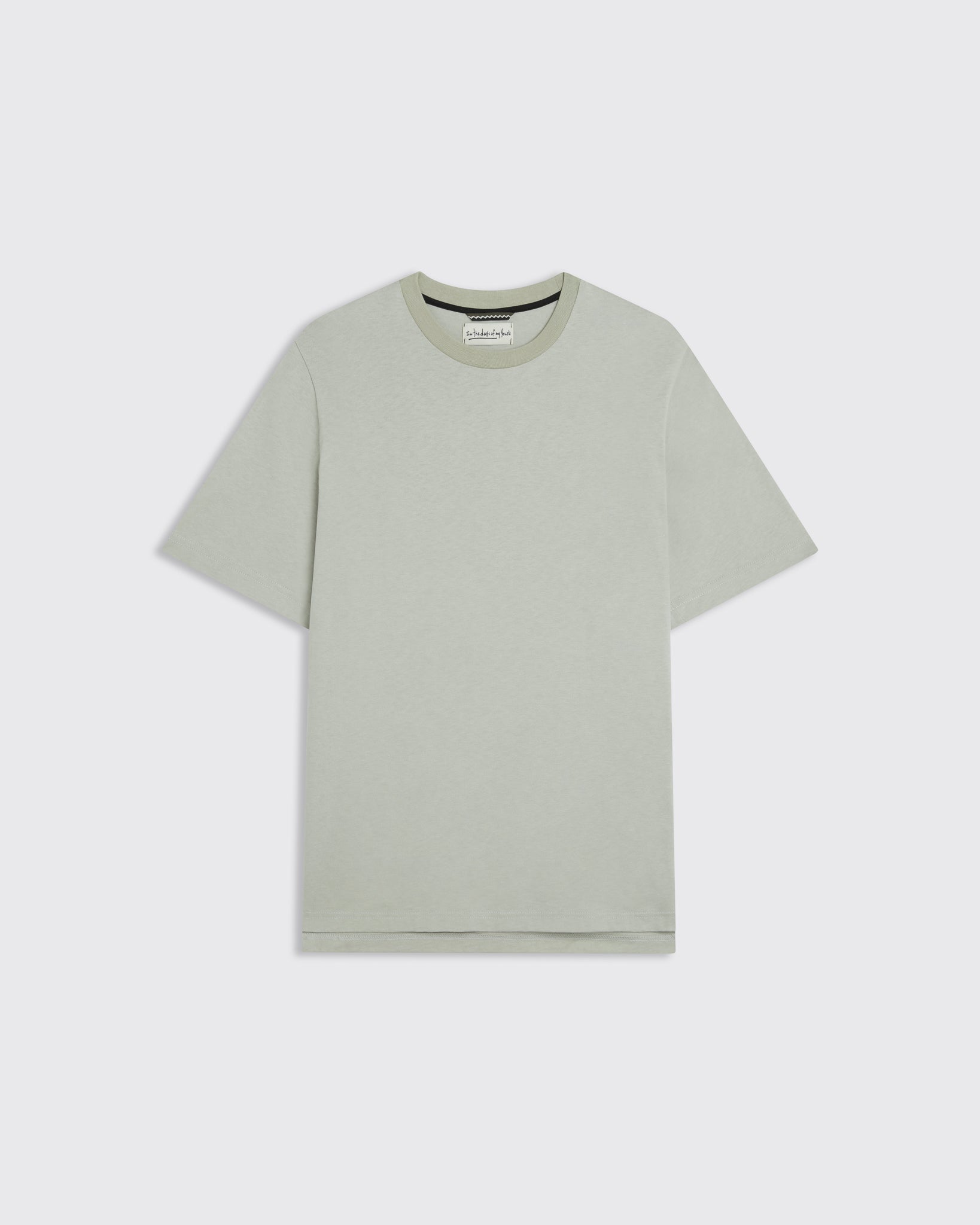 Midweight Crewneck T-shirt in Grey