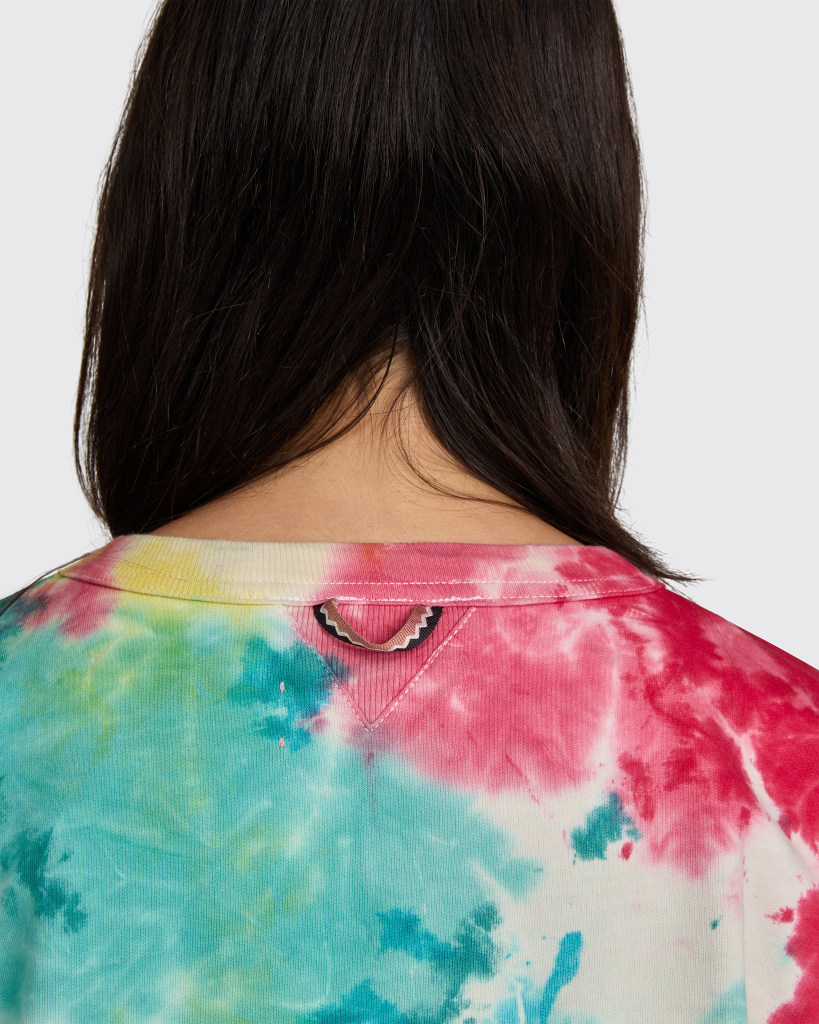 Lightweight Sweatshirt in Tie Dye - Image 4
