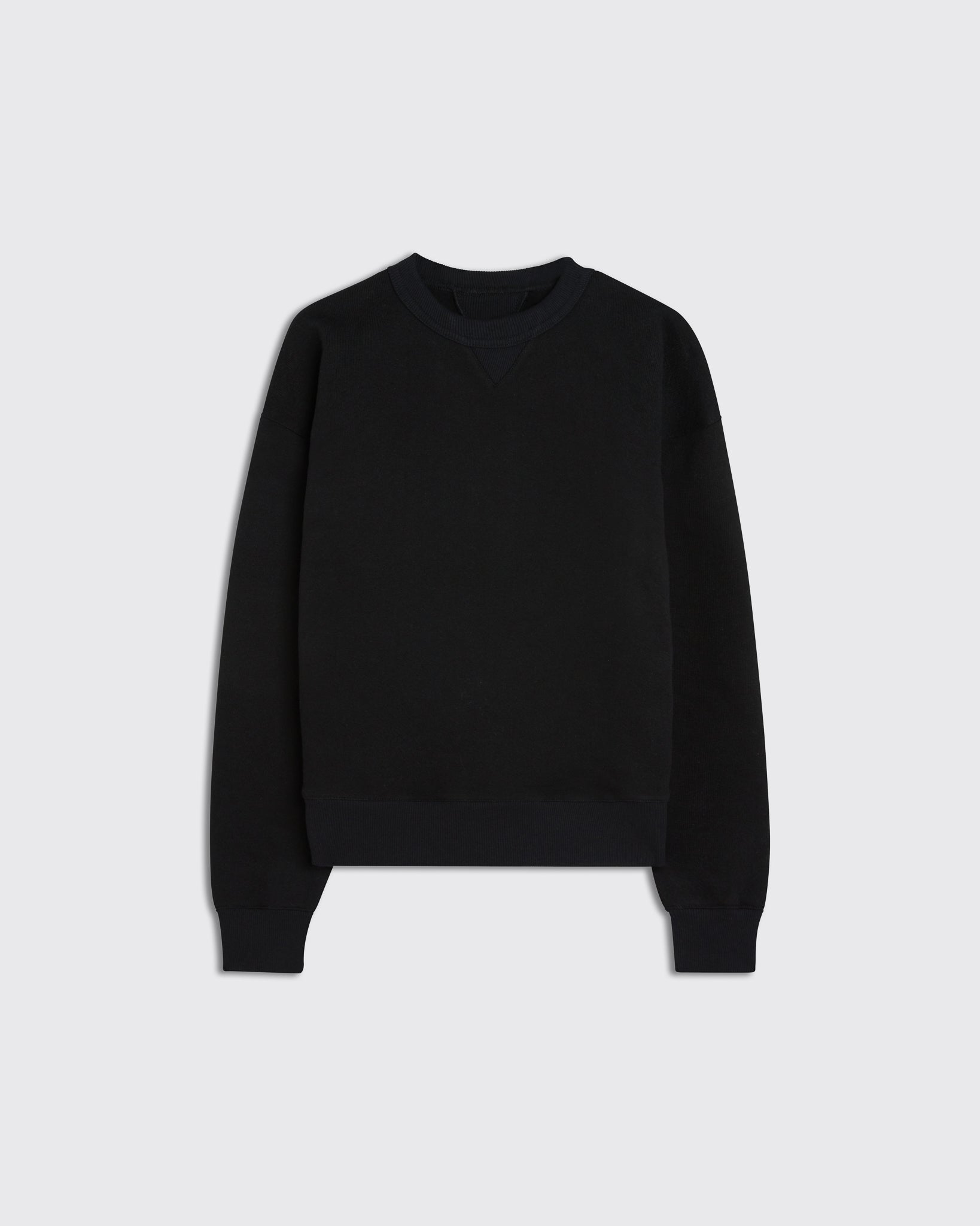 Heavyweight Crewneck Sweatshirt in Black
