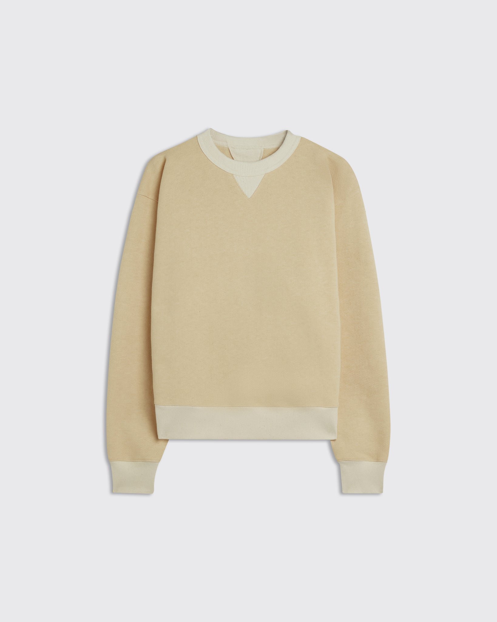 Heavyweight Crewneck Sweatshirt in Cream