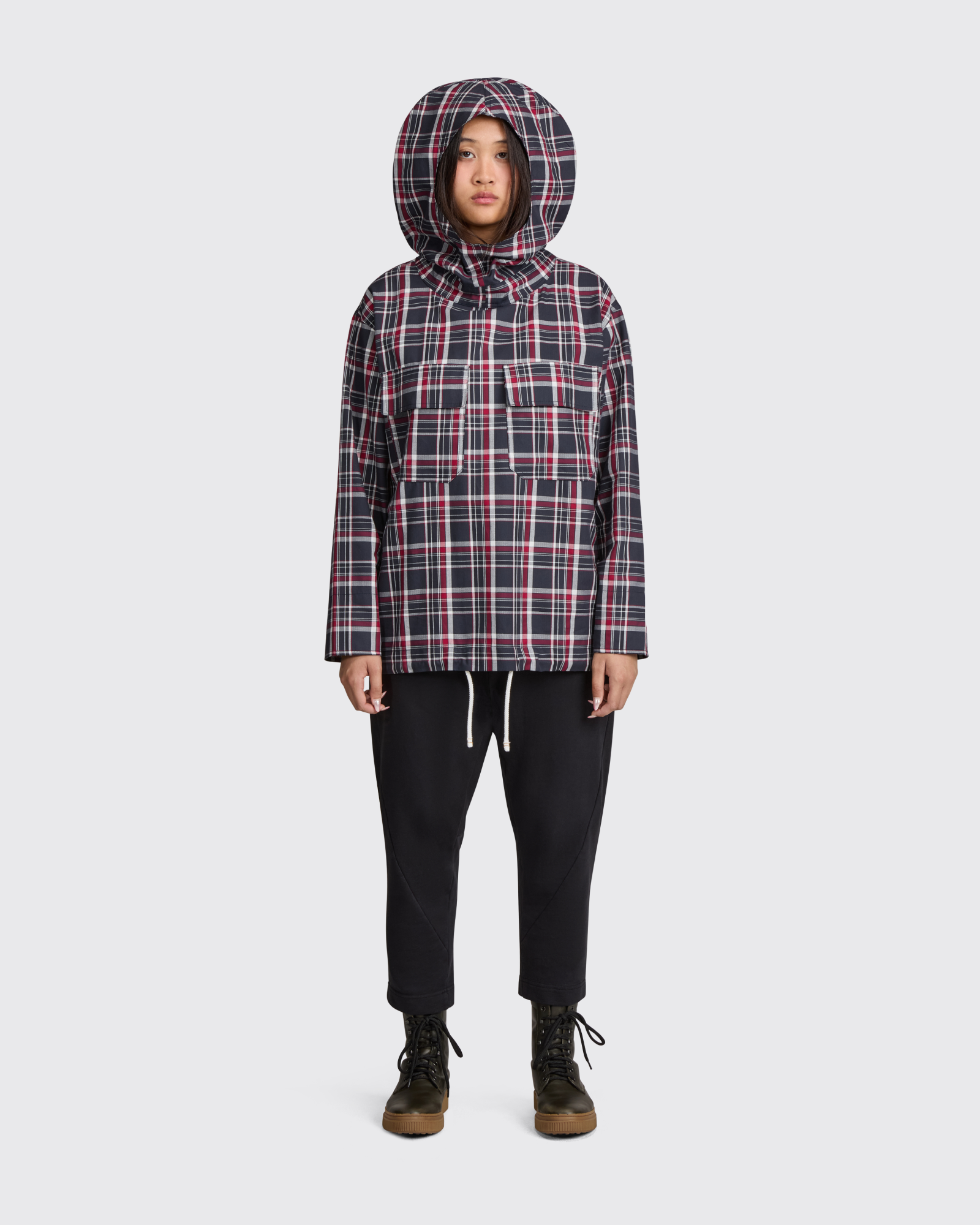 Crackerjack in Black Plaid