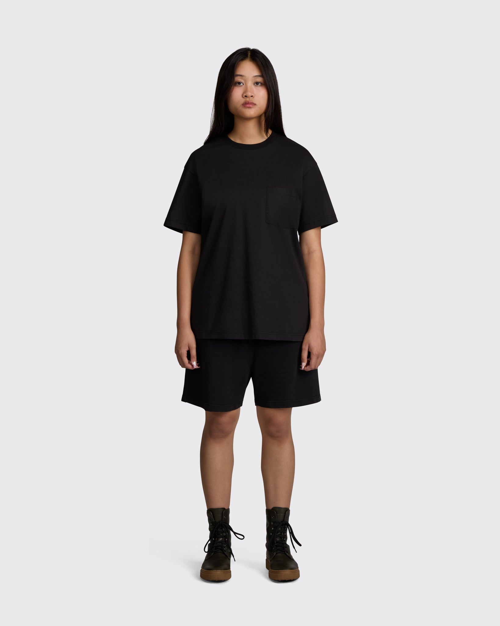 Pocket T Shirt in Black