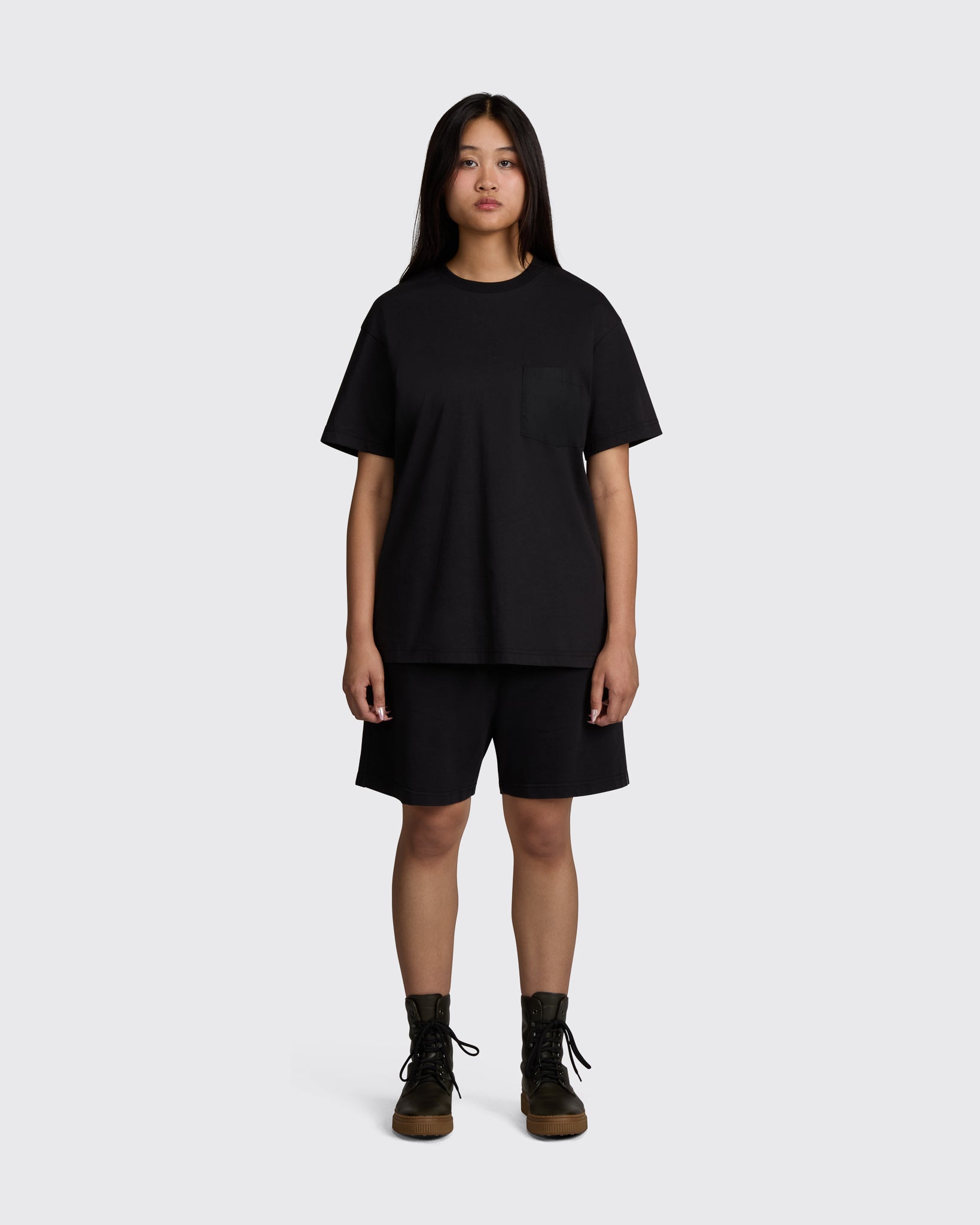Heavyweight Lounge Short in Black - Image 4
