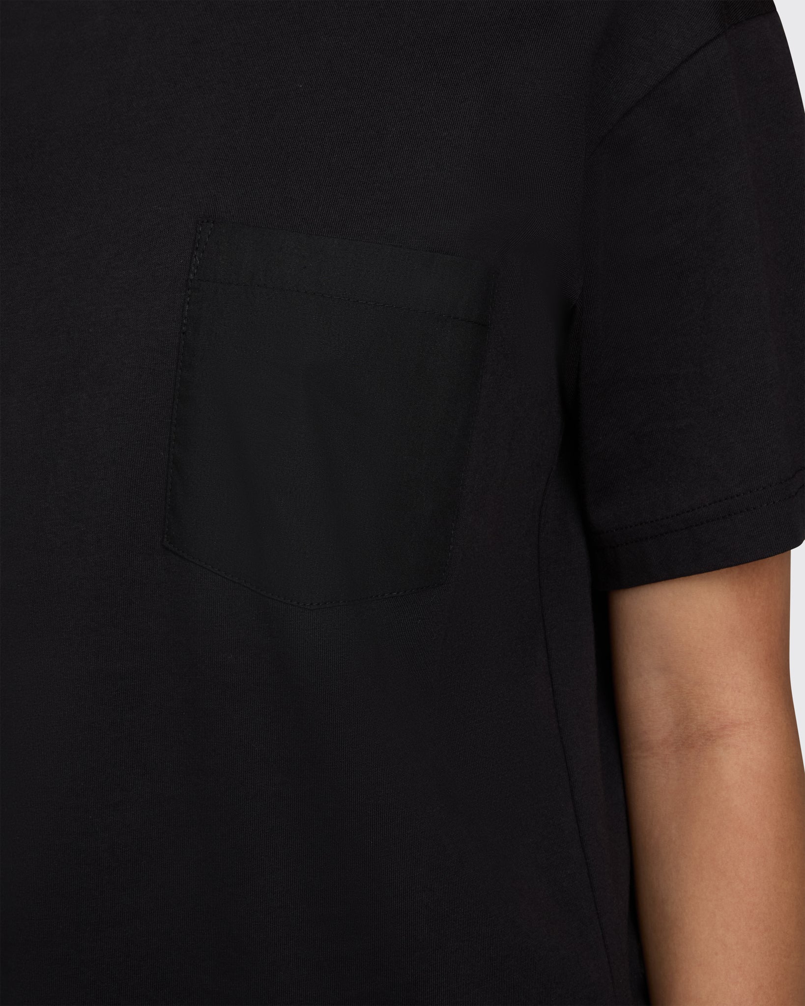 Pocket T Shirt in Black